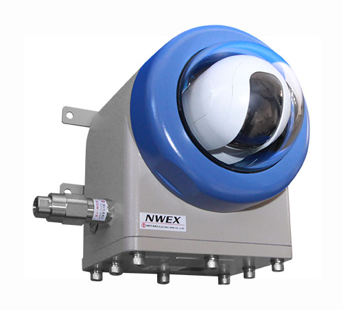 水素防爆対応 防爆形ネットワークカメラ（多機能PTZ型）NWEX-CM3Ha